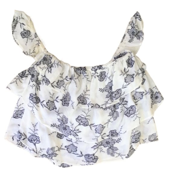 Revolve Misa Los Angeles Kaia Embroidered Top s - Picture 10 of 11